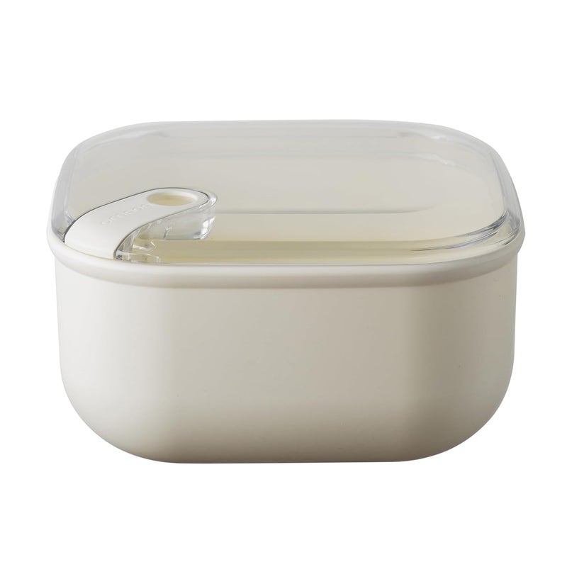 Omada Leak Proof PULL BOX Square Large - Ivory